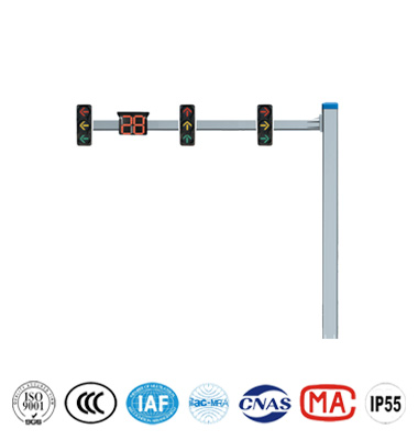 L型矩形方管信號燈杆